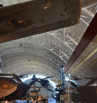 Steven F. Udvar-Hazy Center: B-29 Superfortress “Enola Gay” panorama