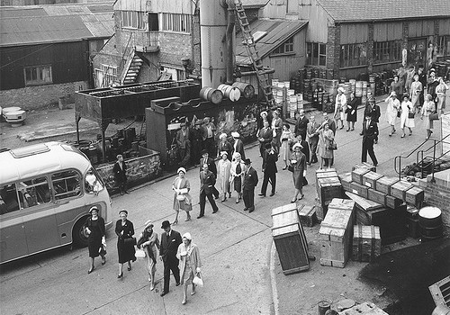 Launch party of the tanker ‘British Cavalier’