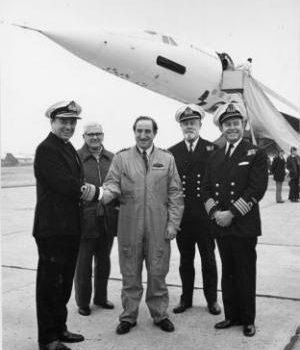 The initial test pilot of Concorde