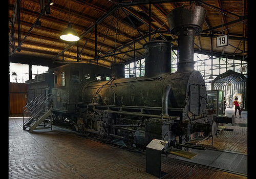 Berlin – Deutsches Technikmuseum Berlin – Österreichischen Südbahn 1860 Baureihe 23 01 Berlin – Deutsches Technikmuseum Berlin – Österreichischen Südbahn 1860 Baureihe 23 01